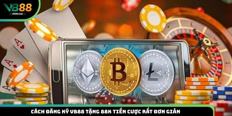 Cách đăng ký VB88 tặng 88K tiền cược rất đơn giản